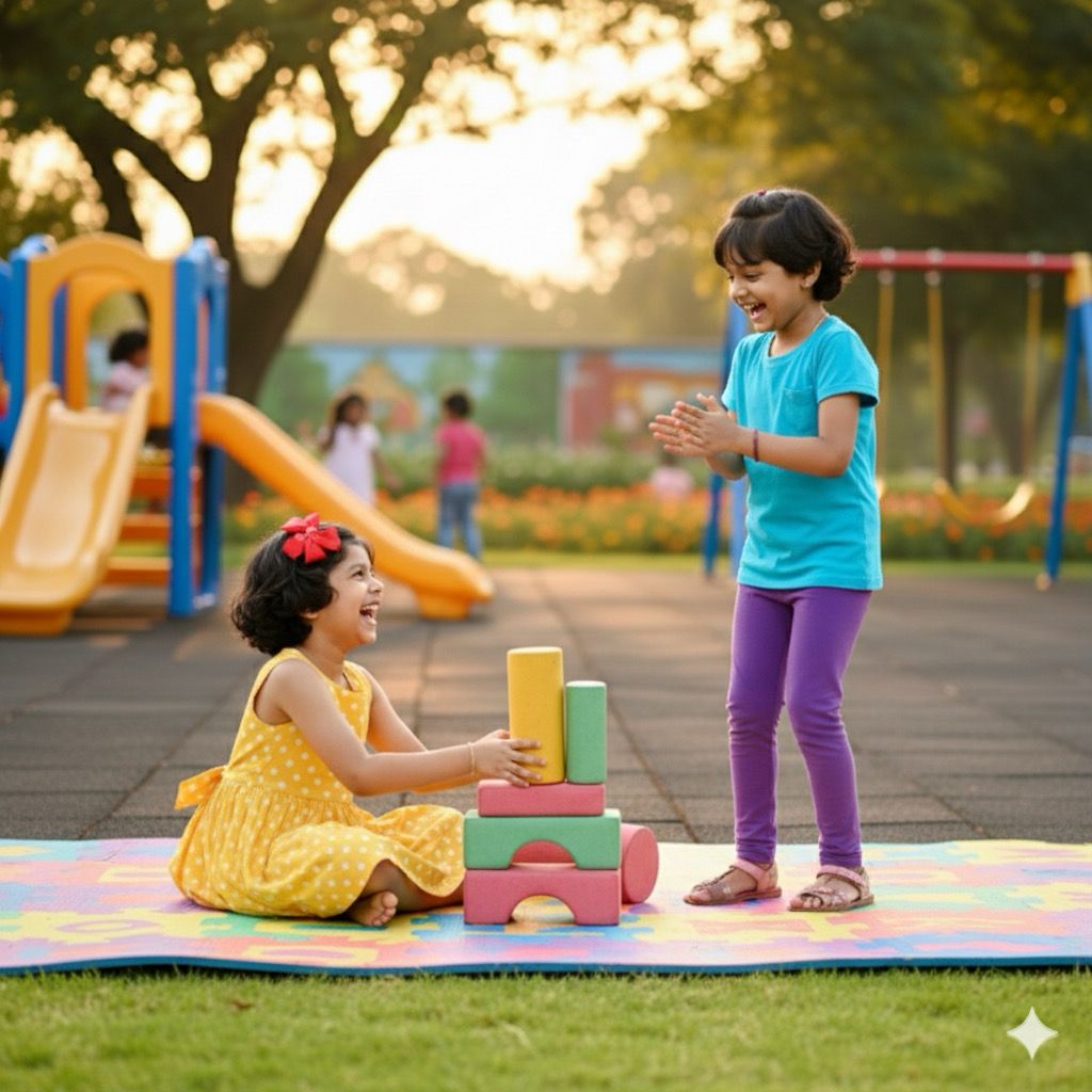 Kids playing
